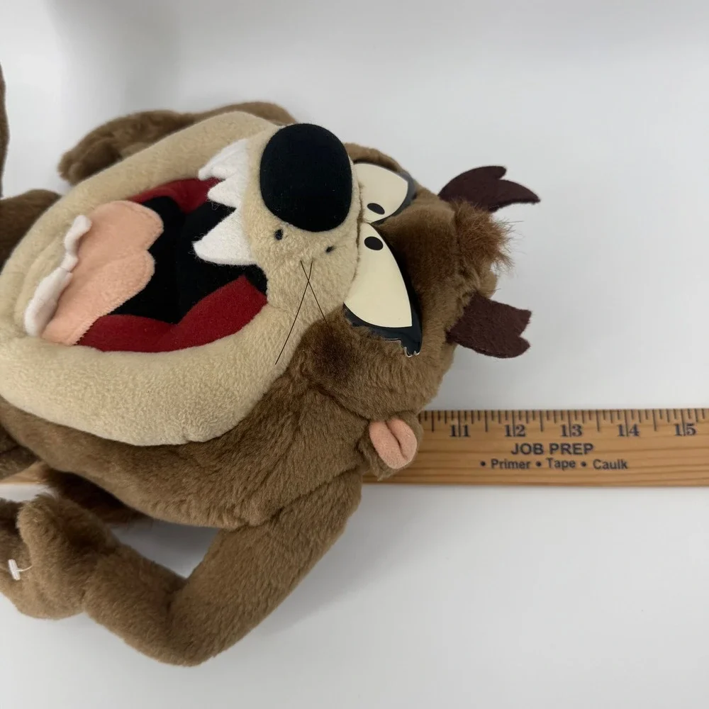 Vintage 1994 Applause Looney Tunes Taz Tasmanian Devil Plush Snarling 12 inch